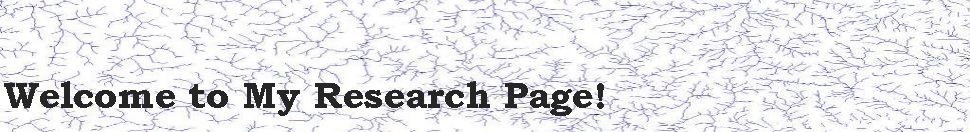 Text Box: Welcome to My Research Page!