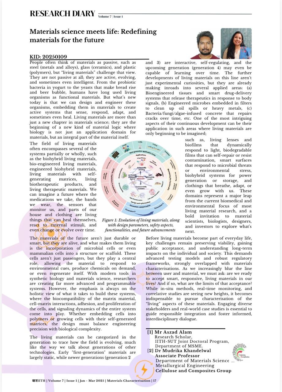 Science Reporter Article Cover