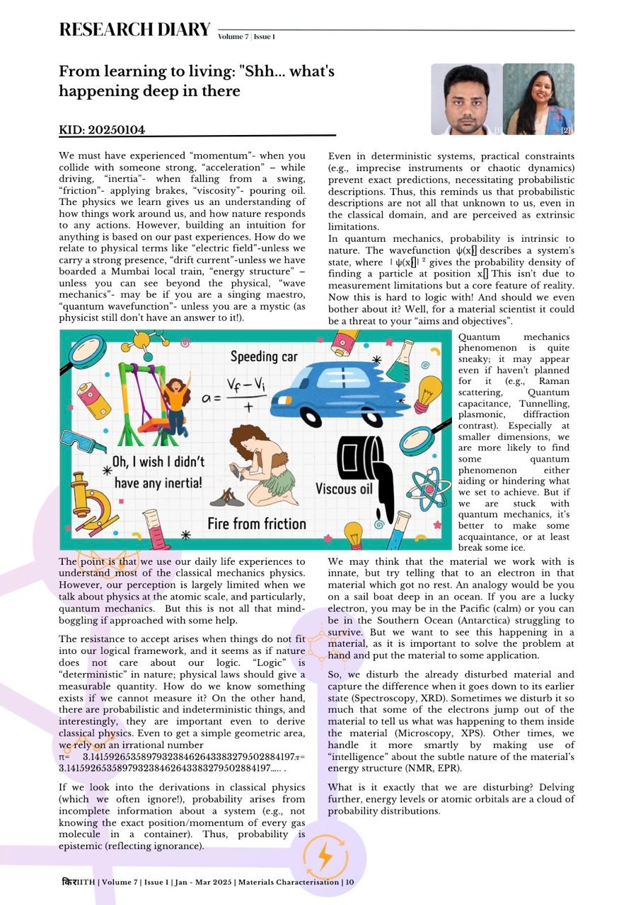 Science Reporter Article Cover