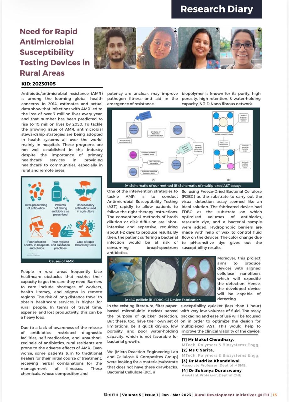Science Reporter Article Cover