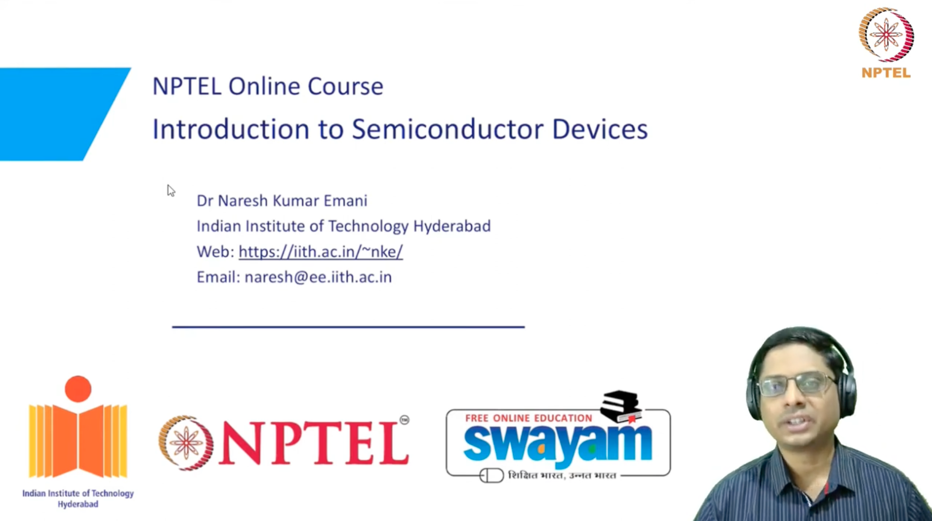 Introduction to Semiconductor Devices