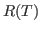 $ R(T)$